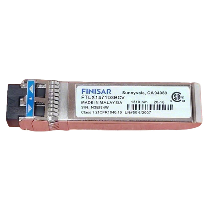 Finisar FTLX1471D3BCV 10Gbps SFP+ long-reach optical transceiver