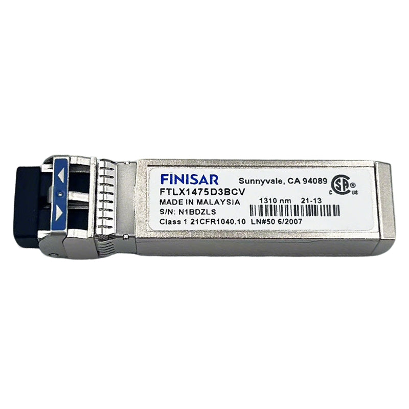 Finisar FTLX1475D3BCV 10Gbps SFP+ extended-reach optical transceiver