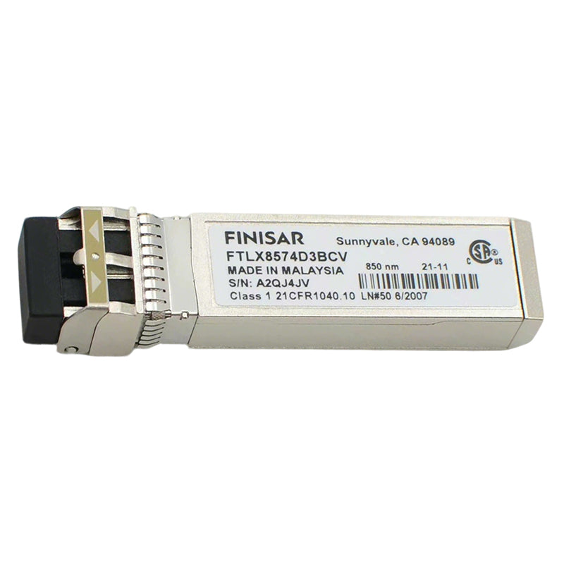Finisar FTLX8574D3BCV 10Gbps SFP+ short-reach optical transceiver
