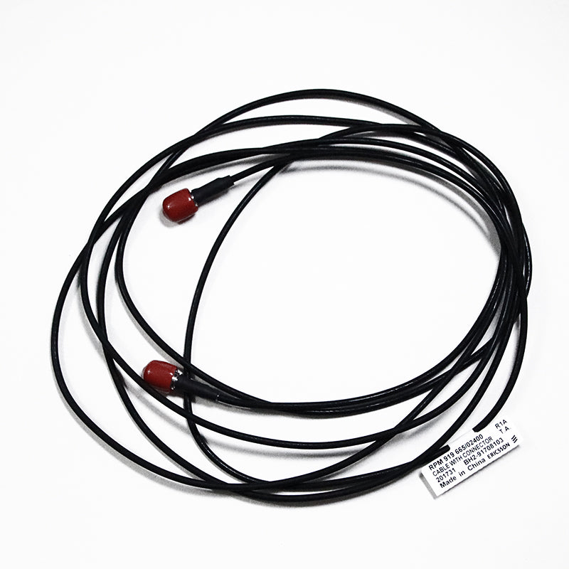 DC Power Cable Ericsson RPM 919 665/02400 Coaxial Cable with Connector