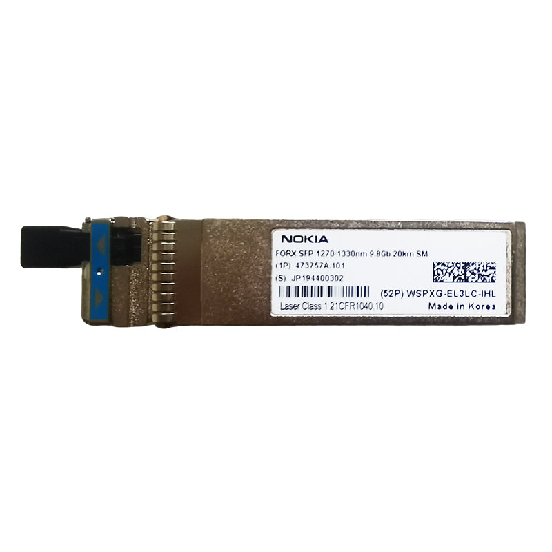 Nokia FORX 473757A.101 9.8G SFP BIDI (Bi-directional) optical transceiver