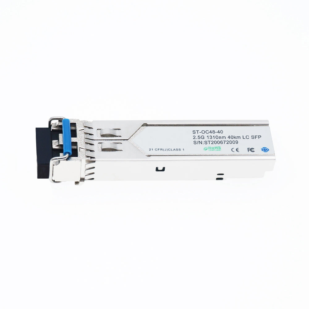 2.5Gbps SFP 1310nm Optical Transceiver, 40km LC Reach