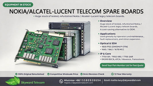 In-Stock Nokia (Alcatel-Lucent) Legacy Telecom Boards &amp; Refurbished Spare Parts