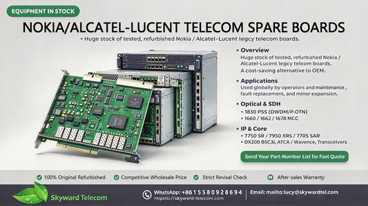 In-Stock Nokia (Alcatel-Lucent) Legacy Telecom Boards &amp; Refurbished Spare Parts