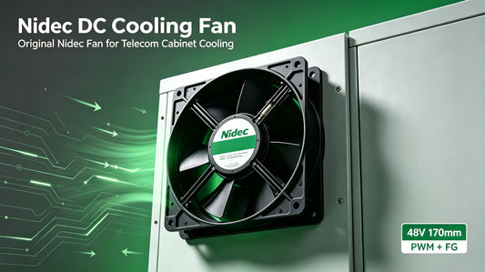 Nidec BKV 301-216 DC Cooling Fan original Nidec fan for Ericsson base station