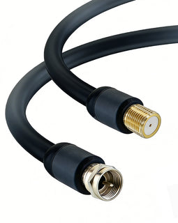 75 Ohm F-Type Male to F-Type Female Coaxial Cable