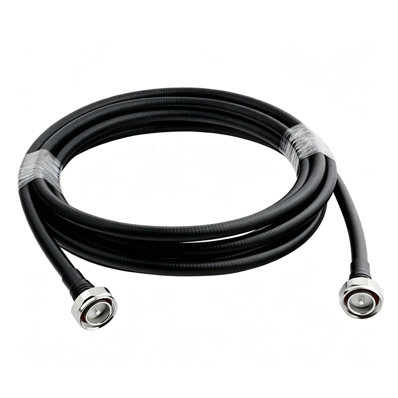 1/2" super flexible RF coaxial jumper cable with 7/16 DIN Male connectors