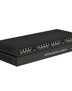 16 Channel LED Large Screen Fiber Transceiver (Model HY5700-52216X-LC20A/B)