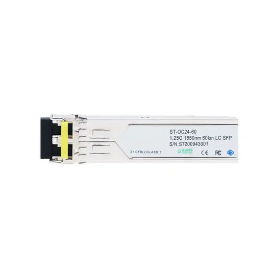 1.25Gbps 1550nm 60km SFP Optical Transceiver