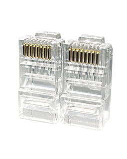 RJ45 CAT6 UTP Unshielded Gold-Plated Network Connector