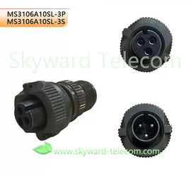 5015 American standard aviation plug MS3106A10SL-3P MS3106A10SL-3S