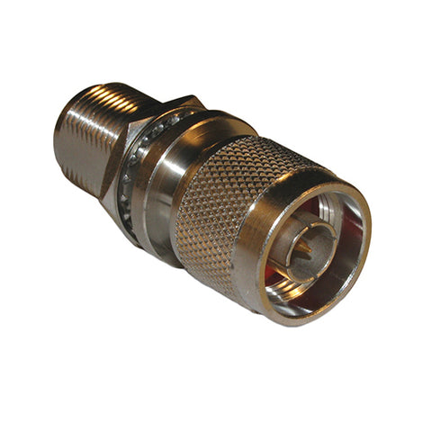 N-Type Jack to N-Type Plug RF connector Bulkhead 50 Ohm