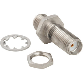 SMA to SMA Jack RF connector Bulkhead 50 Ohms