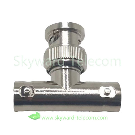 BNC connector Male to Female Coaxial Adapter 3 Way