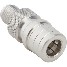  QMA Plug to SMA Jack RF connector Straight 50 Ohm