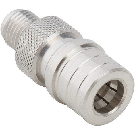  QMA Plug to SMA Jack RF connector Straight 50 Ohm