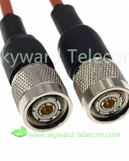 Low Noise 3-Slot Male Triax to 3-Slot Male Triax Cable MIL-STD-1553 systemss connector
