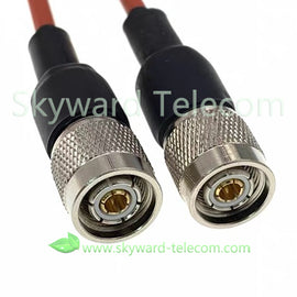 Low Noise 3-Slot Male Triax to 3-Slot Male Triax Cable MIL-STD-1553 systemss connector