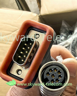 Huawei 04070097 AISG cable Waterproof 8pin Female To DB9 Male Connector