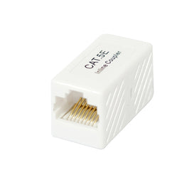 CAT5E Unshielded Mini RJ45 Network Pass-Through Extender