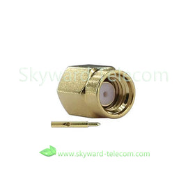 RF Connector SSMA Male for .086/RG405 cable