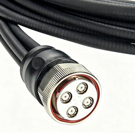 MQ4 Cluster Jumper RF Cable Assembly (1/4" HF, 4.3/10 Male)