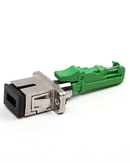 E2000/UPC Male to SC/UPC Female Fiber Optic Adapter