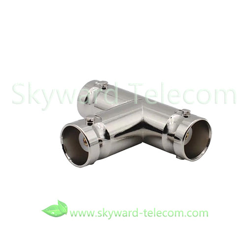 BNC connector BNC Twinax Tee Jack / Jack / Jack