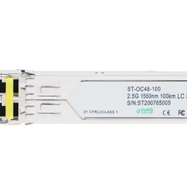 Оптический трансивер SFP 2,5 Гбит/с, 1550 нм, радиус действия LC 160 км