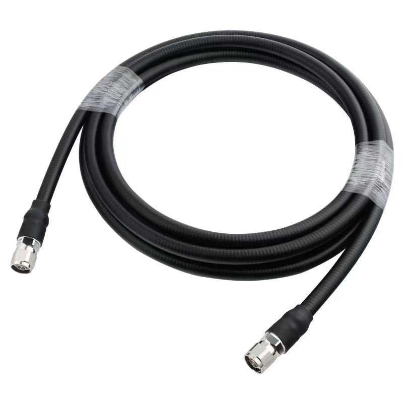 1/2" Super Flexible Jumper Cable 7/16 Male to N Male Cable Assembly