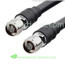 1/2" Super Flexible Jumper Cable 7/16 Male to N Male Cable Assembly