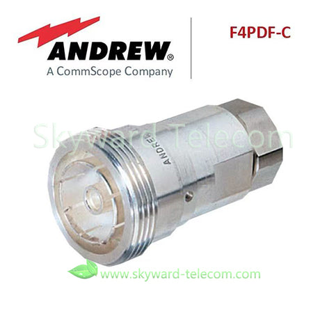 ANDREW F4PDF-C 7-16 DIN Female connector for 1/2 in FSJ4-50B cable