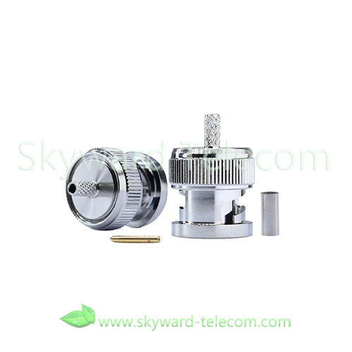 BNC Connector BNC Male Coaxial cables adapter
