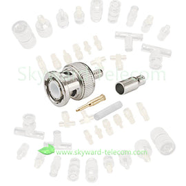 BNC Connector 75 Ohm BNC Male Connector
