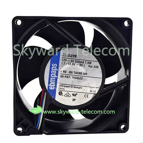 Ebmpapst 3212J/2N ebm-papst 3200 J - S-Force Series Axial Fan