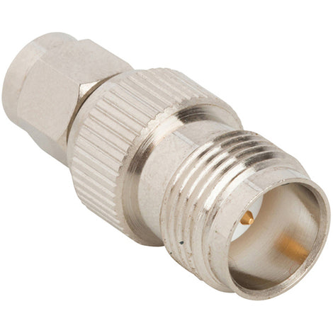 Amphenol 242124RP RF Adapter SMA Plug to TNC Jack