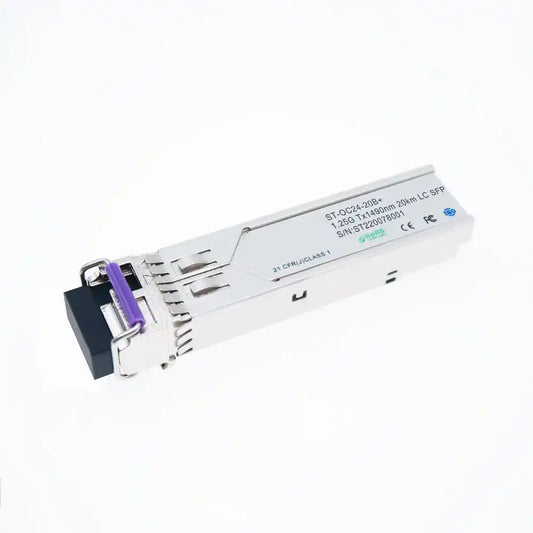 1.25Gbps Tx1490/Rx1310nm 20km SFP Bi-Directional Transceiver
