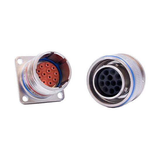 Military Grade Straight Plug Crimp Plug industrial circular connectors
