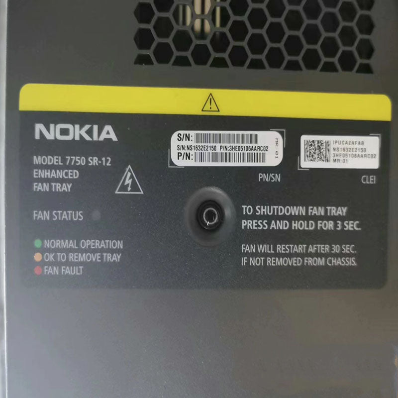 3HE05106AA IPUCAZAFAA High Flow Fan Tray For Alcatel 7750 SR-12