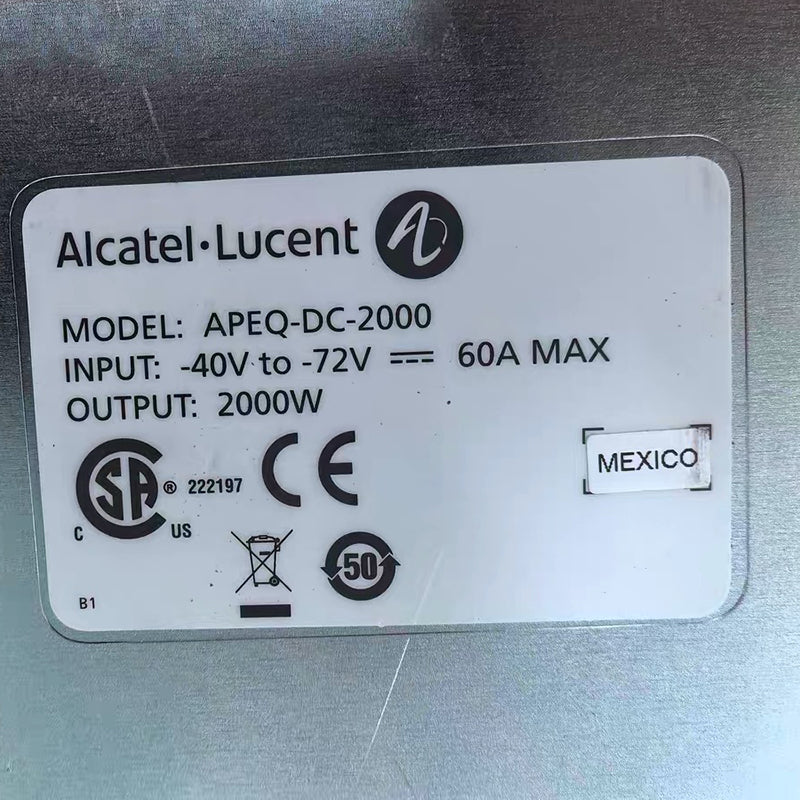 Nokia 3HE07114AA APEQ-DC-2000 2000W DC Power Supply | 7950 XRS PSU
