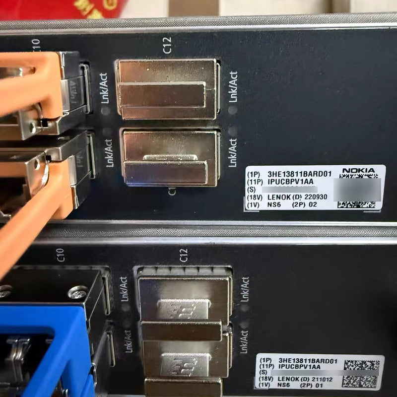 Nokia (Alcatel-Lucent) 3HE13811BA 4-Port 100GE QSFP28 C-XMA Card for 7950 XRS-20
