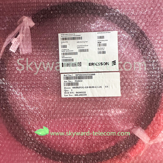 Ericsson RPM 253 3577/100 Outdoor CPRI FTTA fiber optic cable DLC-DLC-SM-5.0-100m