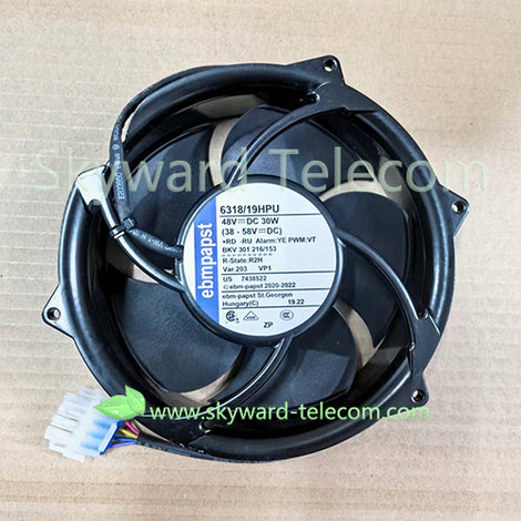 Ebmpapst 6318/17TU 48V 15W Cooling Cabinet Inverter Fan