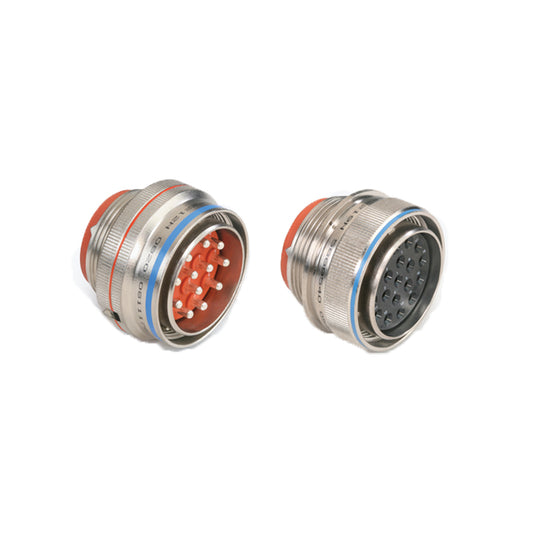 Military grade environmentally resistant circular snap fit ​​connector