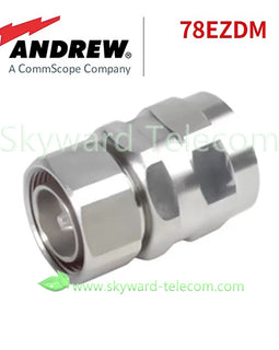 ANDREW 78EZDM 7-16 DIN Male for 7/8 in FXL-780, AVA5-50, and AVA5-50FX cable