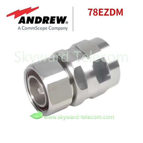 ANDREW 78EZDM 7-16 DIN Male for 7/8 in FXL-780, AVA5-50, and AVA5-50FX cable
