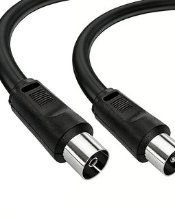 75 Ohm TV Antenna Coaxial Cable Male to Female connectors