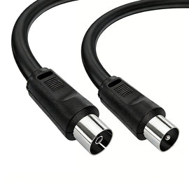 75 Ohm TV Antenna Coaxial Cable Male to Female connectors