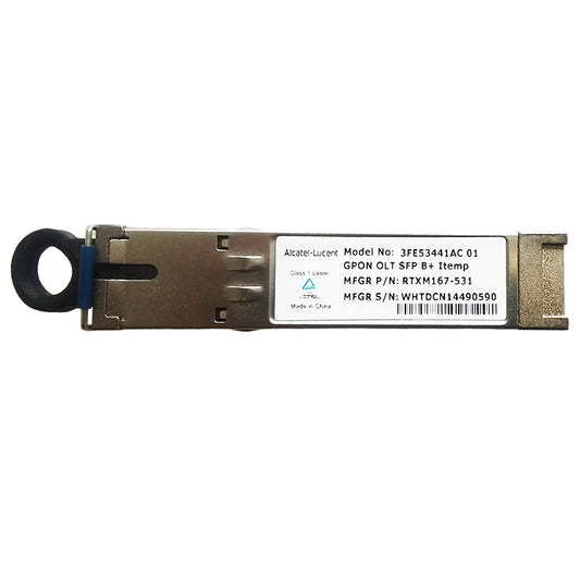 Alcatel-Lucent (Nokia) 3FE53441AC 01 GPON OLT SFP B+ Industrial Temperature Transceiver