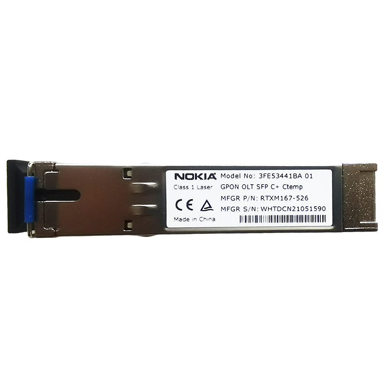 Nokia 3FE53441BA 01 GPON OLT SFP C+ Ctemp Optical Transceiver